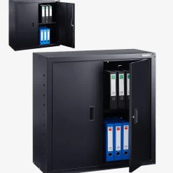 Arebos Aktenschrank 90cm Hot
