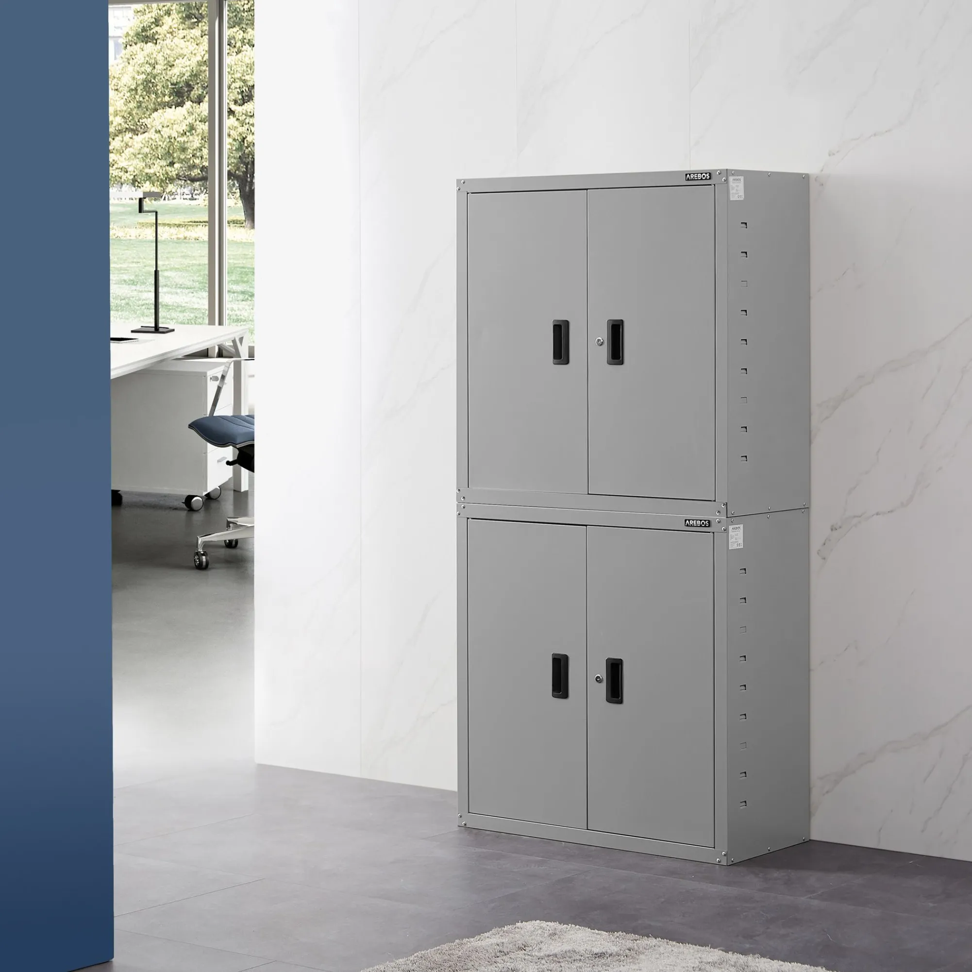 Arebos Aktenschrank 180cm New