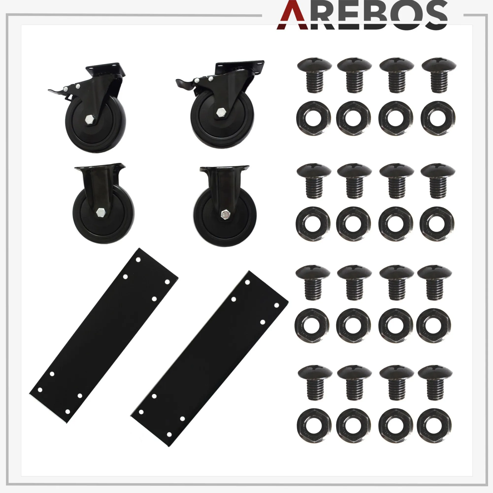 Arebos Aktenschrank mit Rollen 180 cm Online
