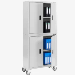 Arebos Aktenschrank mit Rollen 180 cm Online
