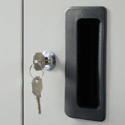 Arebos Aktenschrank mit Rollen 180 cm Online