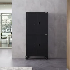 Arebos Aktenschrank mit Rollen 180 cm Online