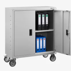 Arebos Aktenschrank mit Rollen 90cm Sale