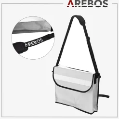 Arebos Alu Rollator - klappbar inkl. Einkaufstasche New