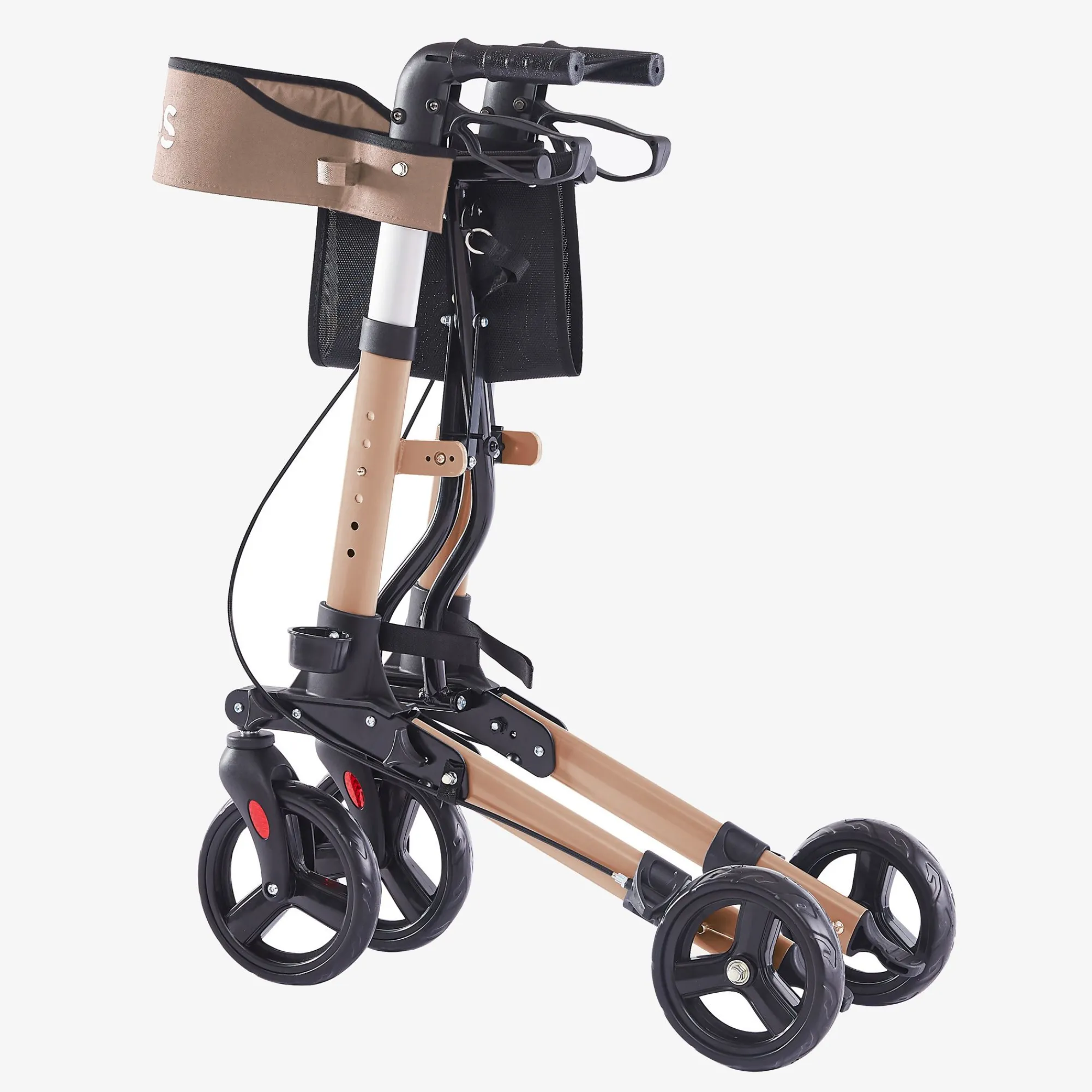 Arebos Alu Rollator - klappbar inkl. Einkaufstasche New