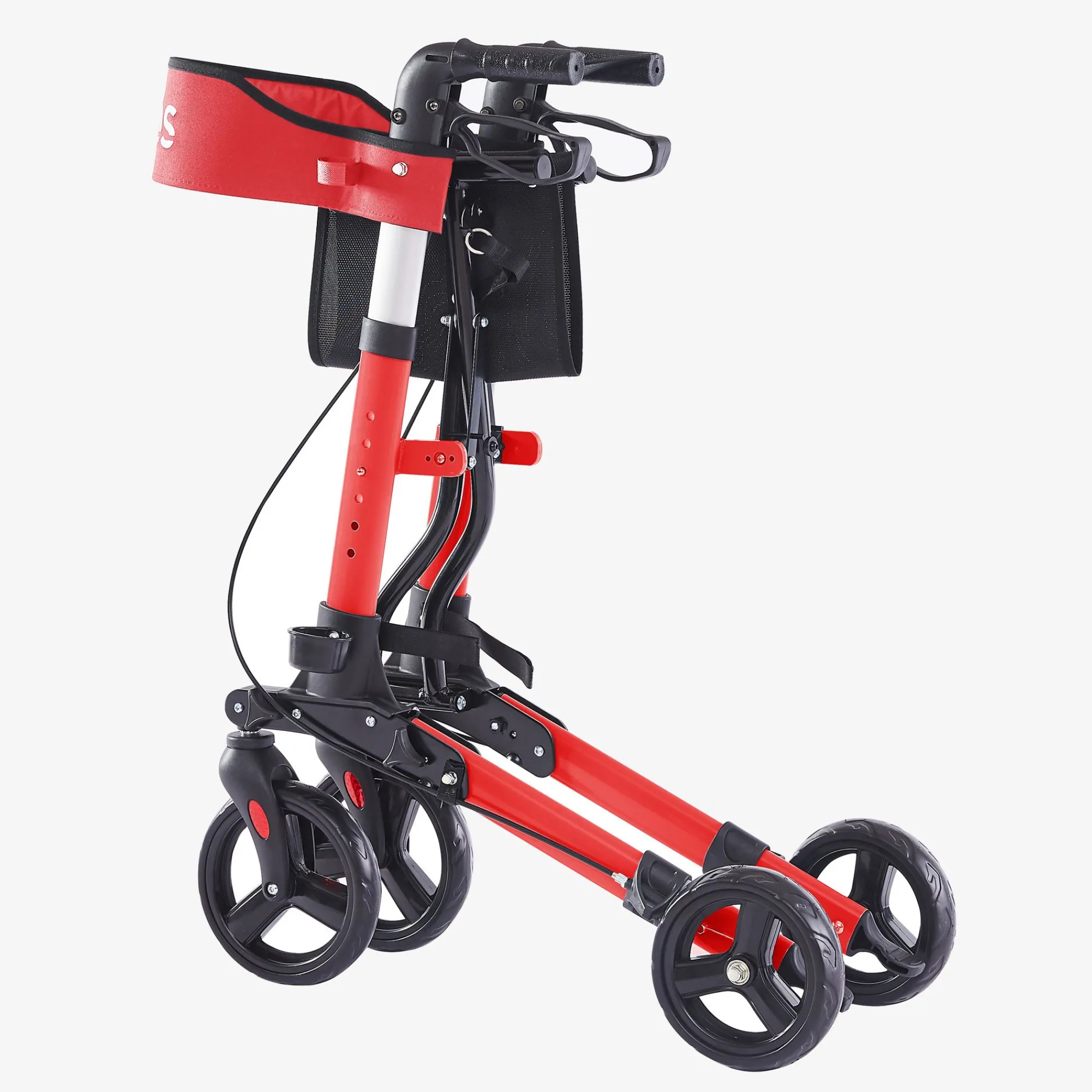 Arebos Alu Rollator - klappbar inkl. Einkaufstasche New