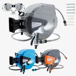 Arebos Automatischer Gartenschlauchaufroller 30 m Sale