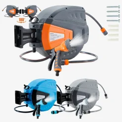 Arebos Automatischer Gartenschlauchaufroller 30 m Sale