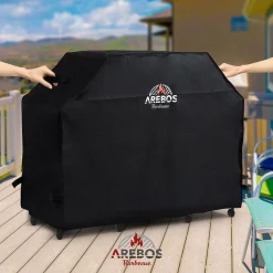 Arebos BBQ Grillhaube Abdeckung 152 x 71 x 112 cm Clearance
