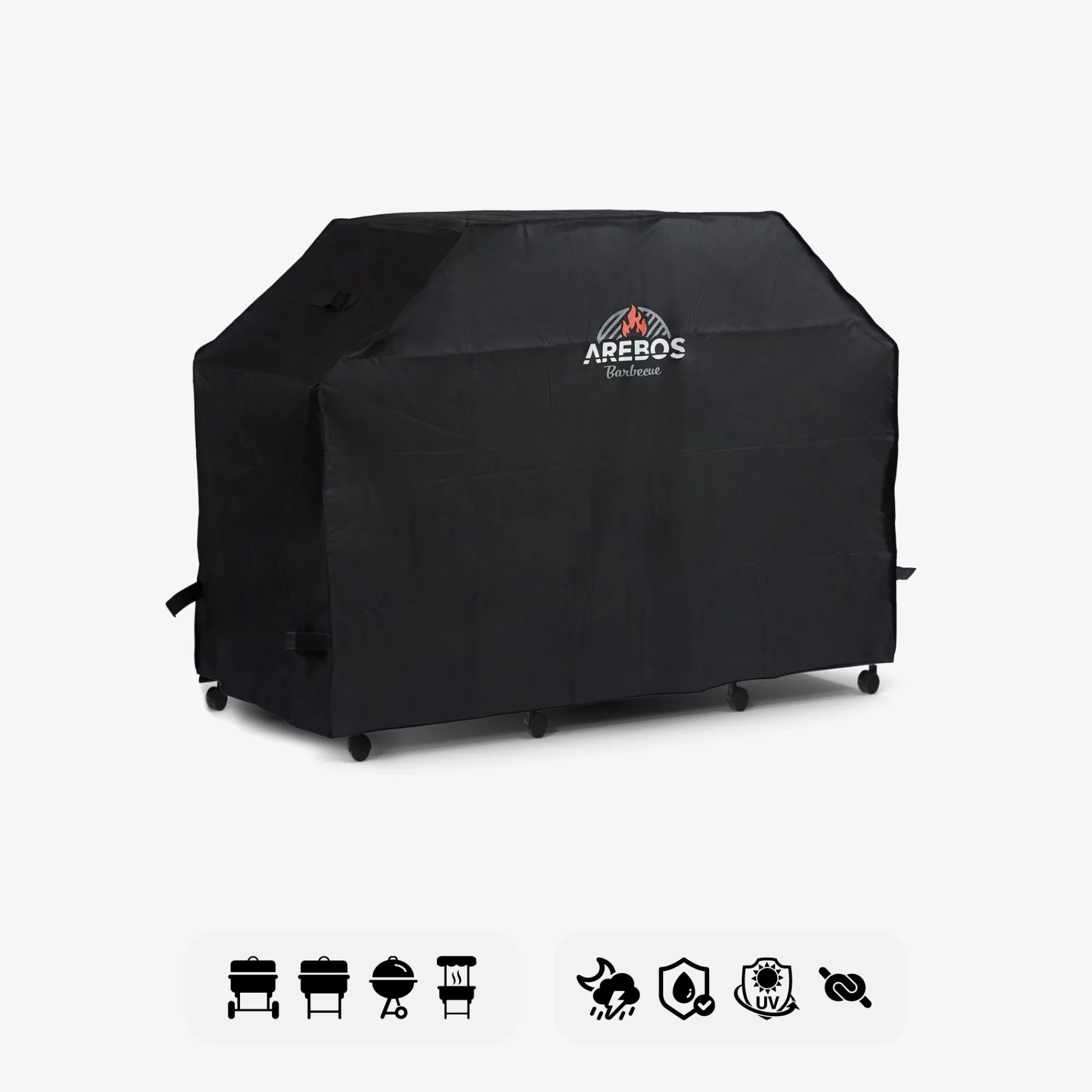 Arebos BBQ Grillhaube Abdeckung 152 x 71 x 112 cm Clearance