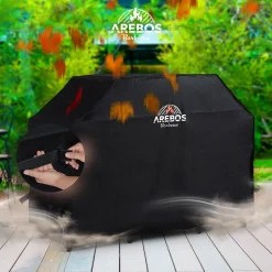 Arebos BBQ Grillhaube Abdeckung 163 x 61 x 122 cm Outlet