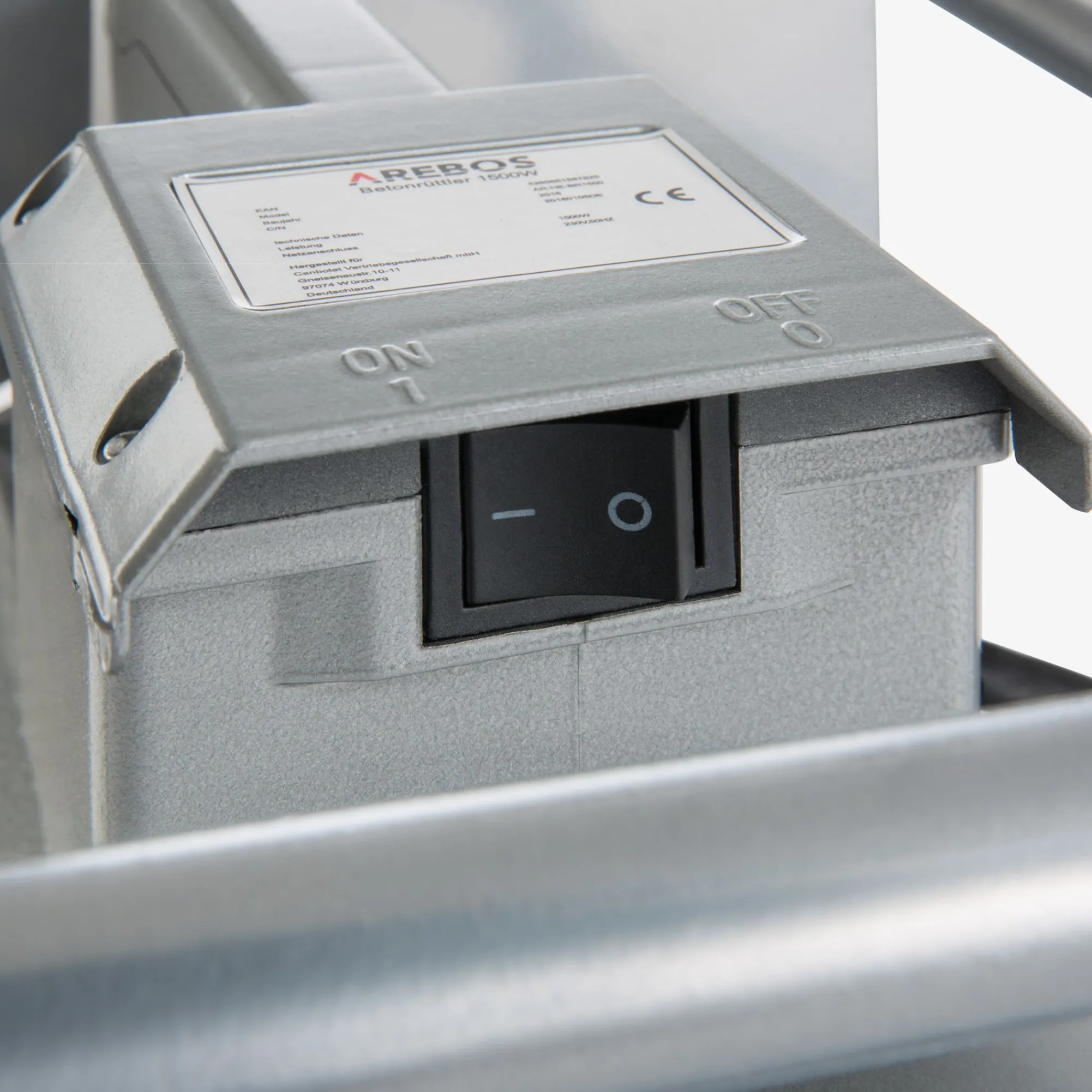 Arebos Betonrüttler 6M 1500W Best