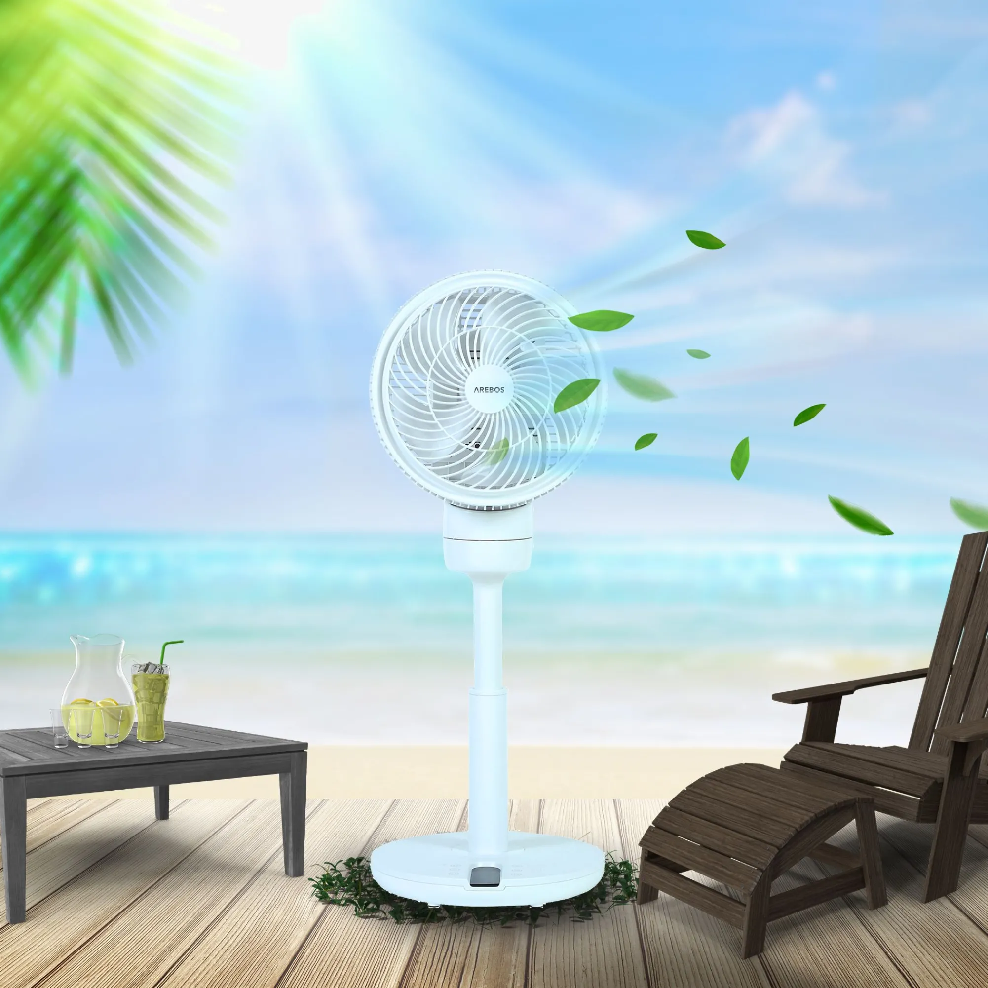 Arebos Bodenventilator 55W Hot