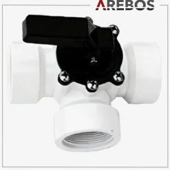 Arebos Bypass Set für Pools