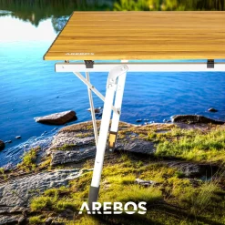 Arebos Campingtisch 120 cm Discount