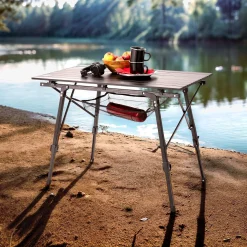 Arebos Campingtisch 120 cm Discount
