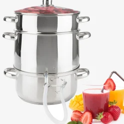 Arebos Dampfentsafter 15 L - Edelstahl Best