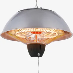 Arebos Deckenheizstrahler 1500W - rund mit Zugseil Discount