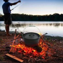 Arebos Dutch Oven Set 9 tlg. in Holzkiste Best