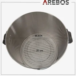Arebos Einkochautomat 28L 1800W mit Thermostat + Timer Best