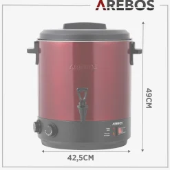Arebos Einkochautomat mit Timer und Thermostat