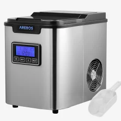 Arebos Eiswürfelmaschine 2.2L Edelstahl Sale