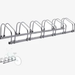 Arebos Fahrradständer für 6 Fahrräder Discount