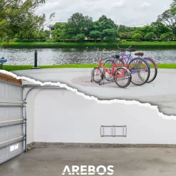 Arebos Fahrradständer für 3 Fahrräder