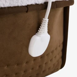 Arebos Fußwärmer Braun