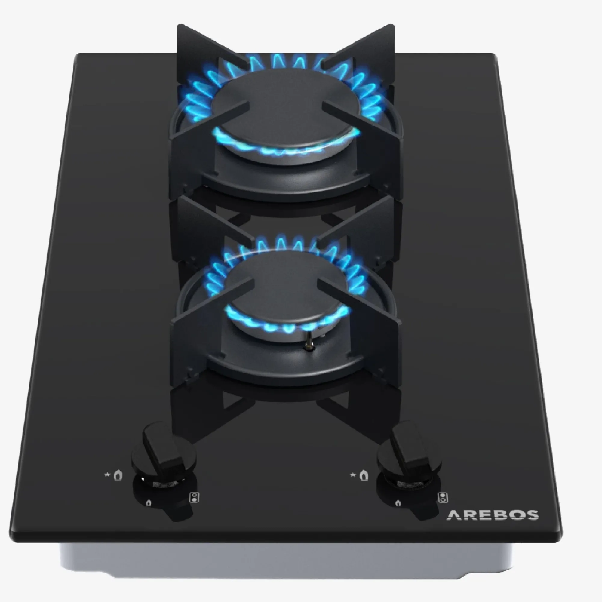 Arebos Gaskochfeld 30cm 2 Brenner Outlet