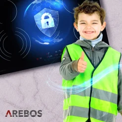 Arebos Glaskeramikkochfeld 5 Kochzonen Outlet