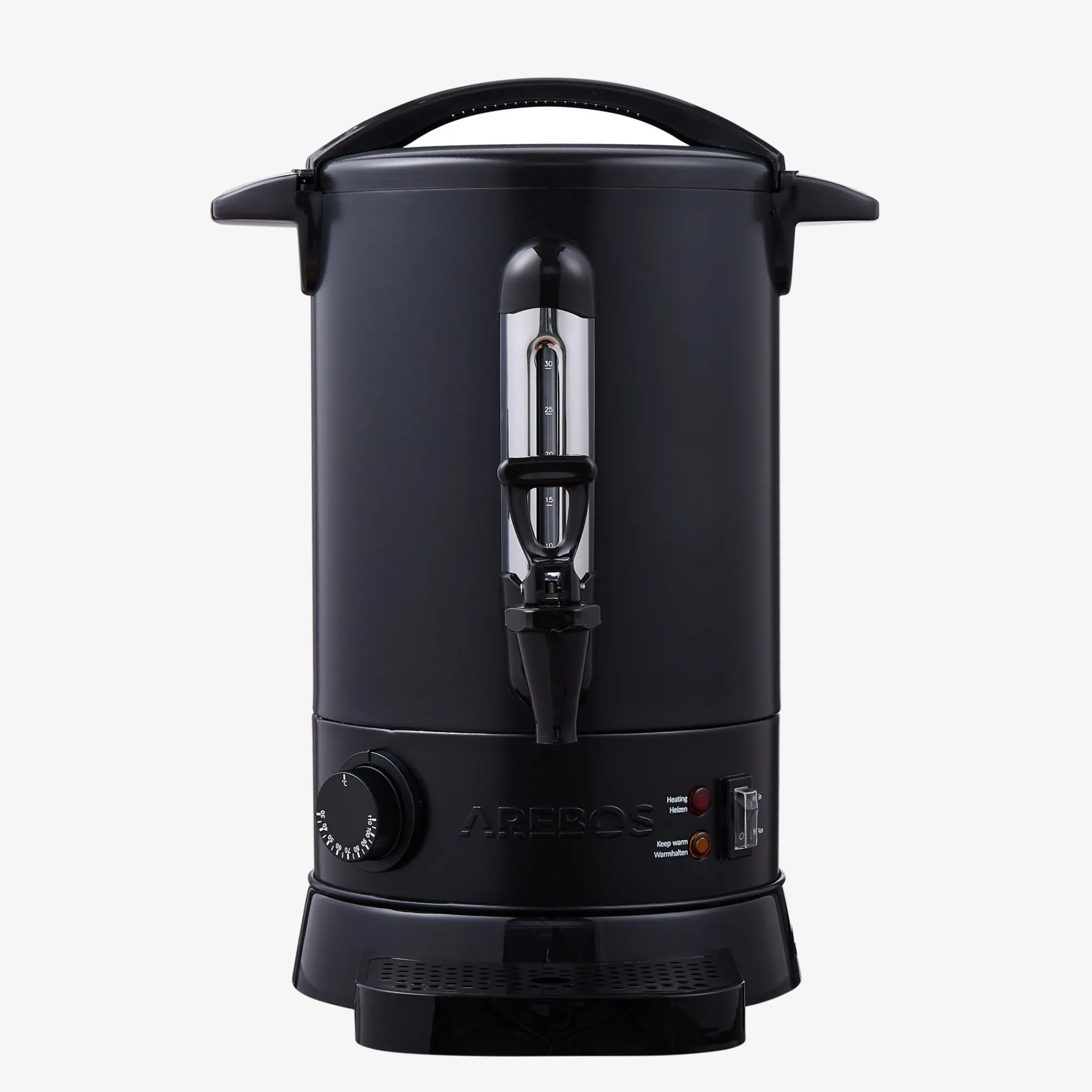 Arebos Glühweinkocher 8,8 L Schwarz Outlet