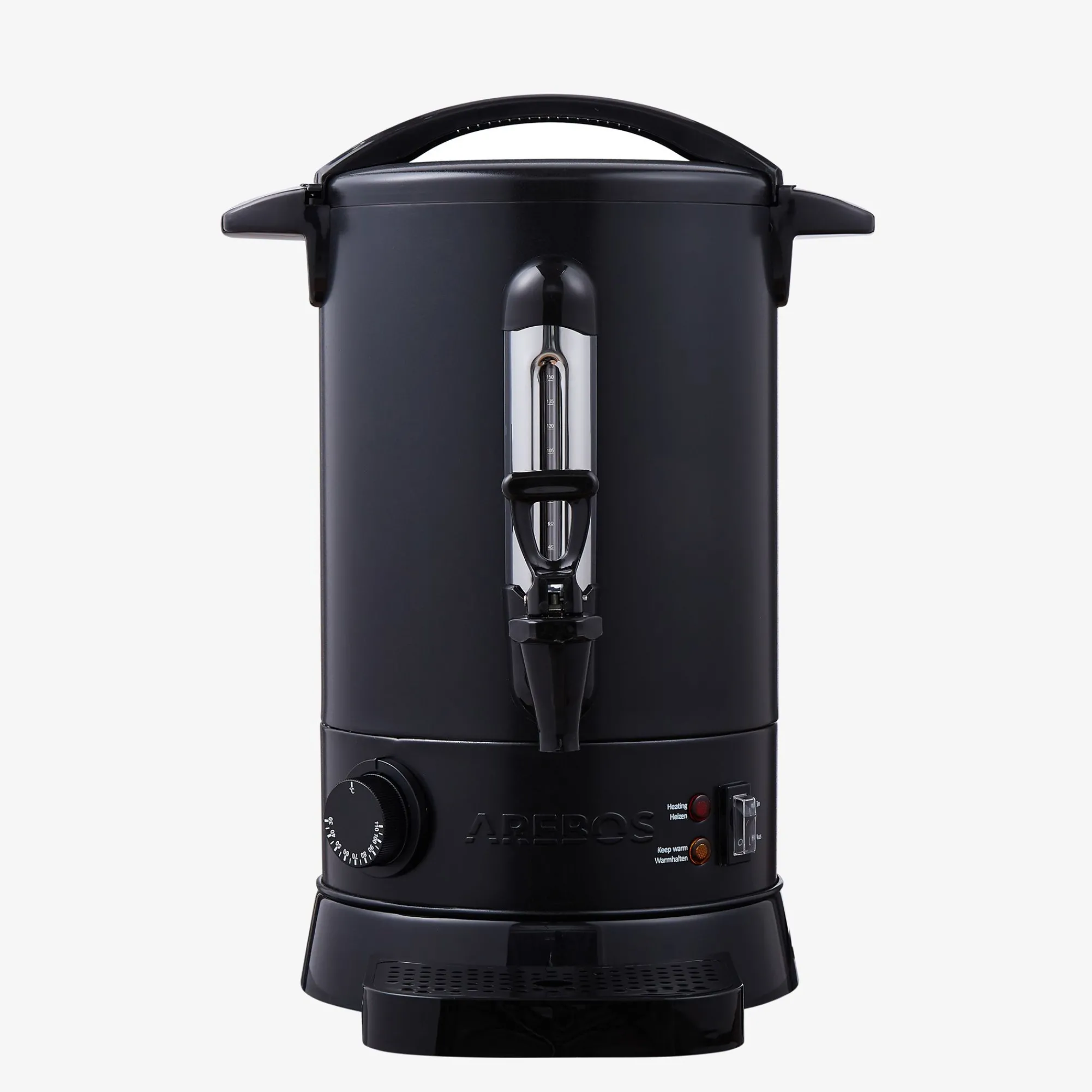 Arebos Glühweinkocher 20 L Schwarz Best