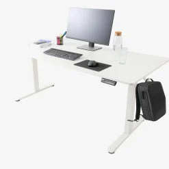Arebos Höhenverstellbarer Schreibtisch 160 x 80 cm