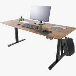 Arebos Höhenverstellbarer Schreibtisch 160 x 80 cm