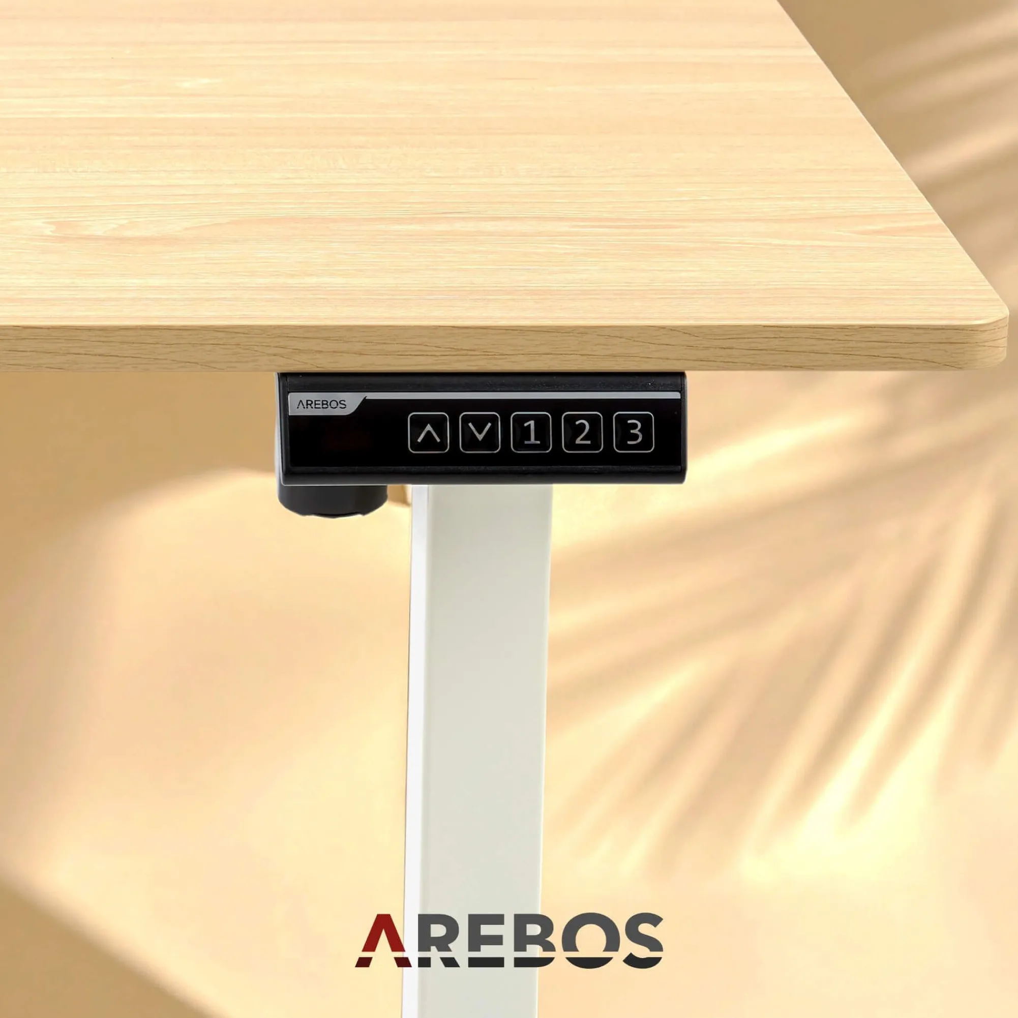 Arebos Höhenverstellbarer Schreibtisch 180 x 80 cm Sale