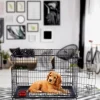Arebos Hundekäfig klappbar 36" L New