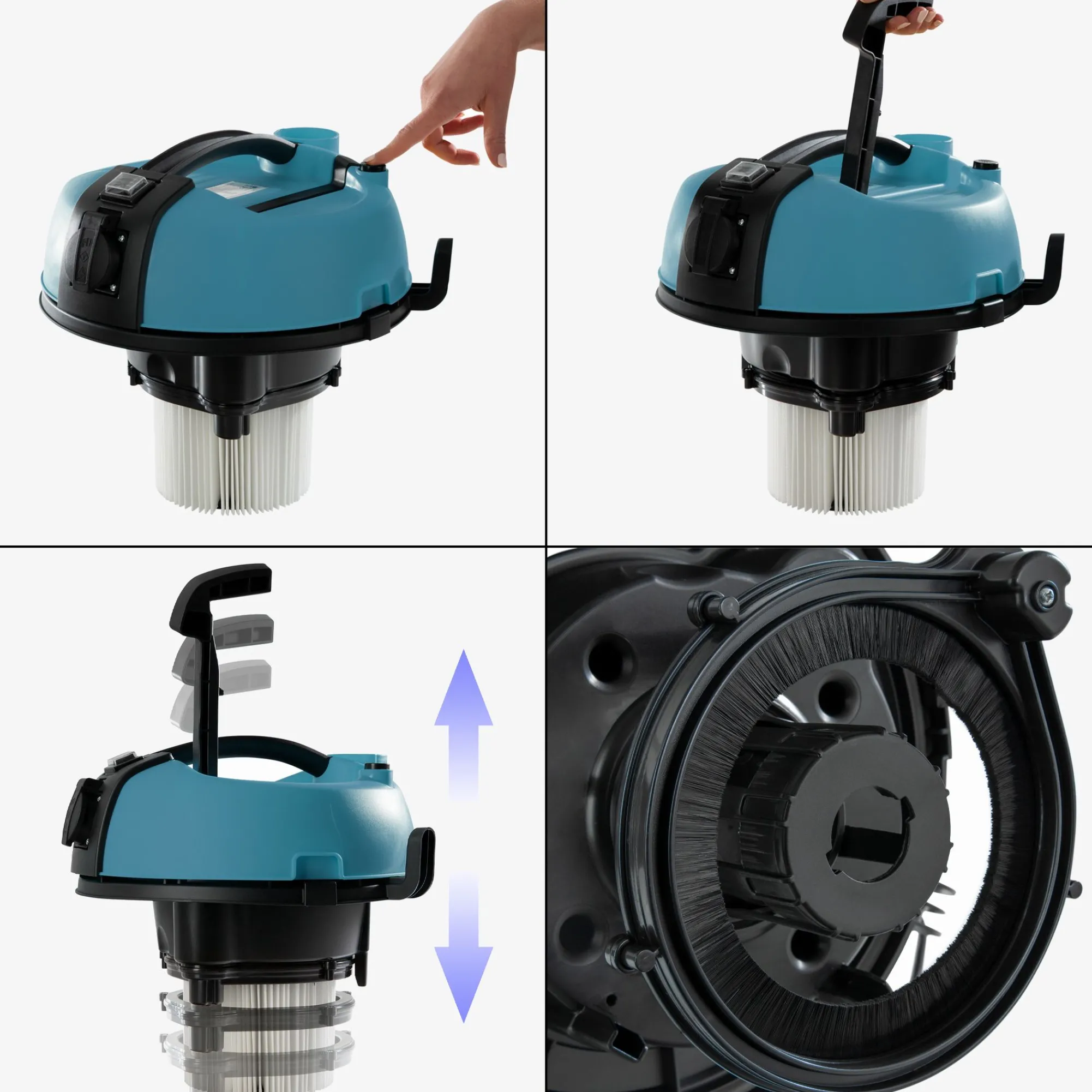 Arebos Industriestaubsauger 1300W - 30L New