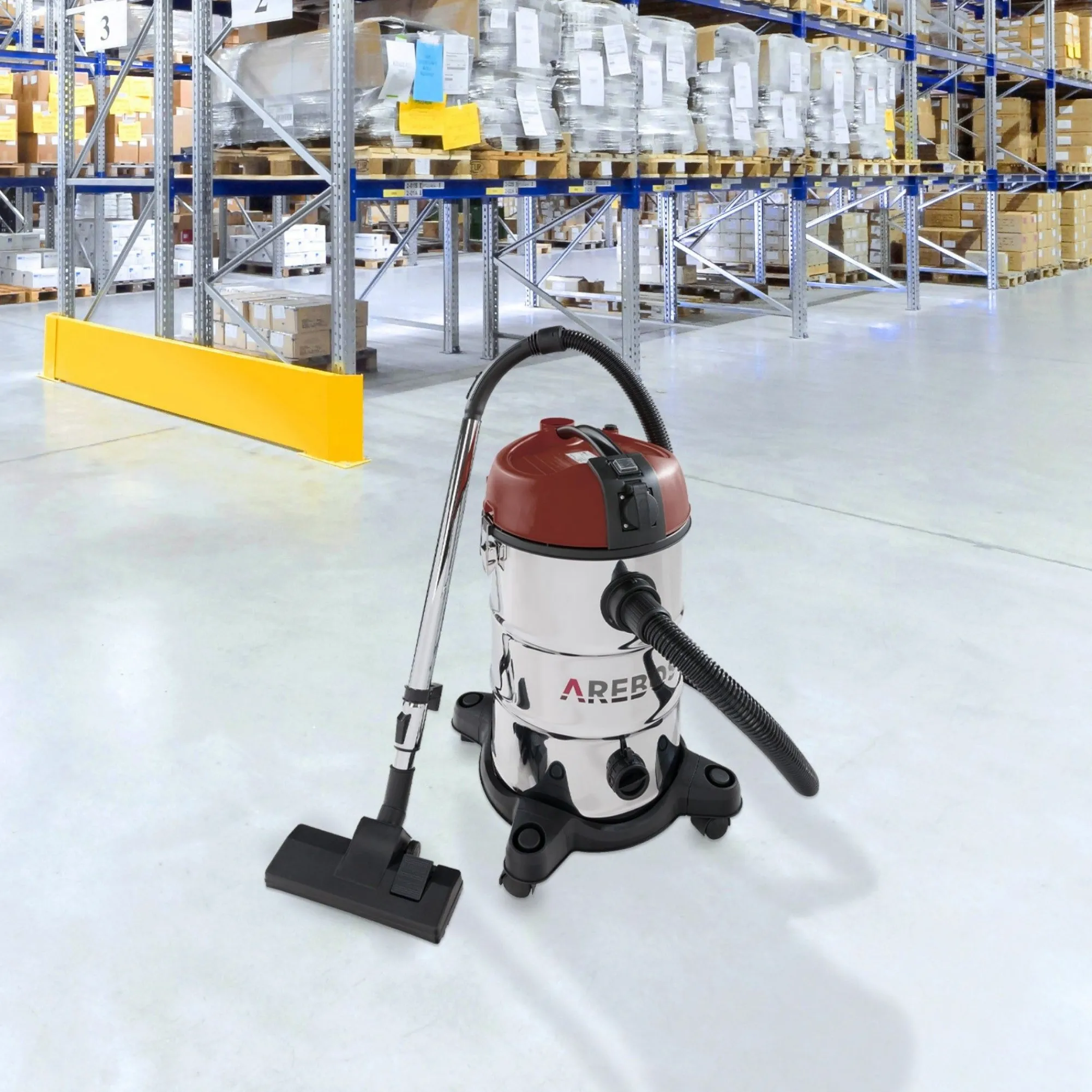 Arebos Industriestaubsauger 1300W - 30L New