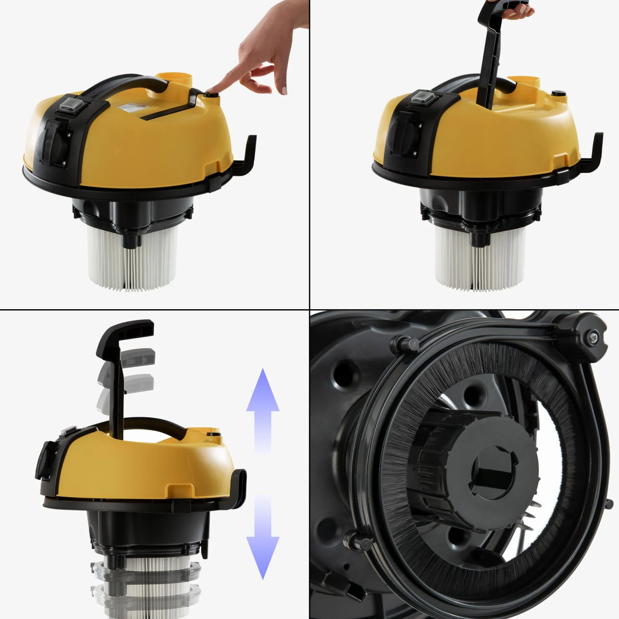 Arebos Industriestaubsauger 1300W - 30L New