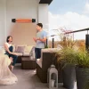 Arebos Infrarot Heizstrahler 2000W mit Fernbedienung Premium Schwarz Outlet