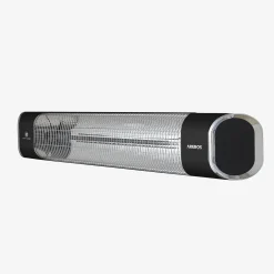 Arebos Infrarot Heizstrahler 2000W mit Fernbedienung Premium Schwarz Outlet