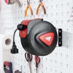 Arebos Kabelaufroller 10 m