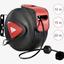 Arebos Kabelaufroller 10 m