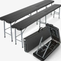 Arebos Klappbank - 2er Set Outlet