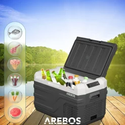 Arebos Kompressor Kühlbox 26 L Hot