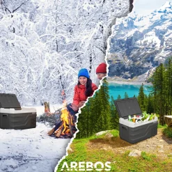 Arebos Kompressor Kühlbox 26 L Hot