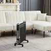 Arebos Konvektor 2000 W Mica Schwarz Discount