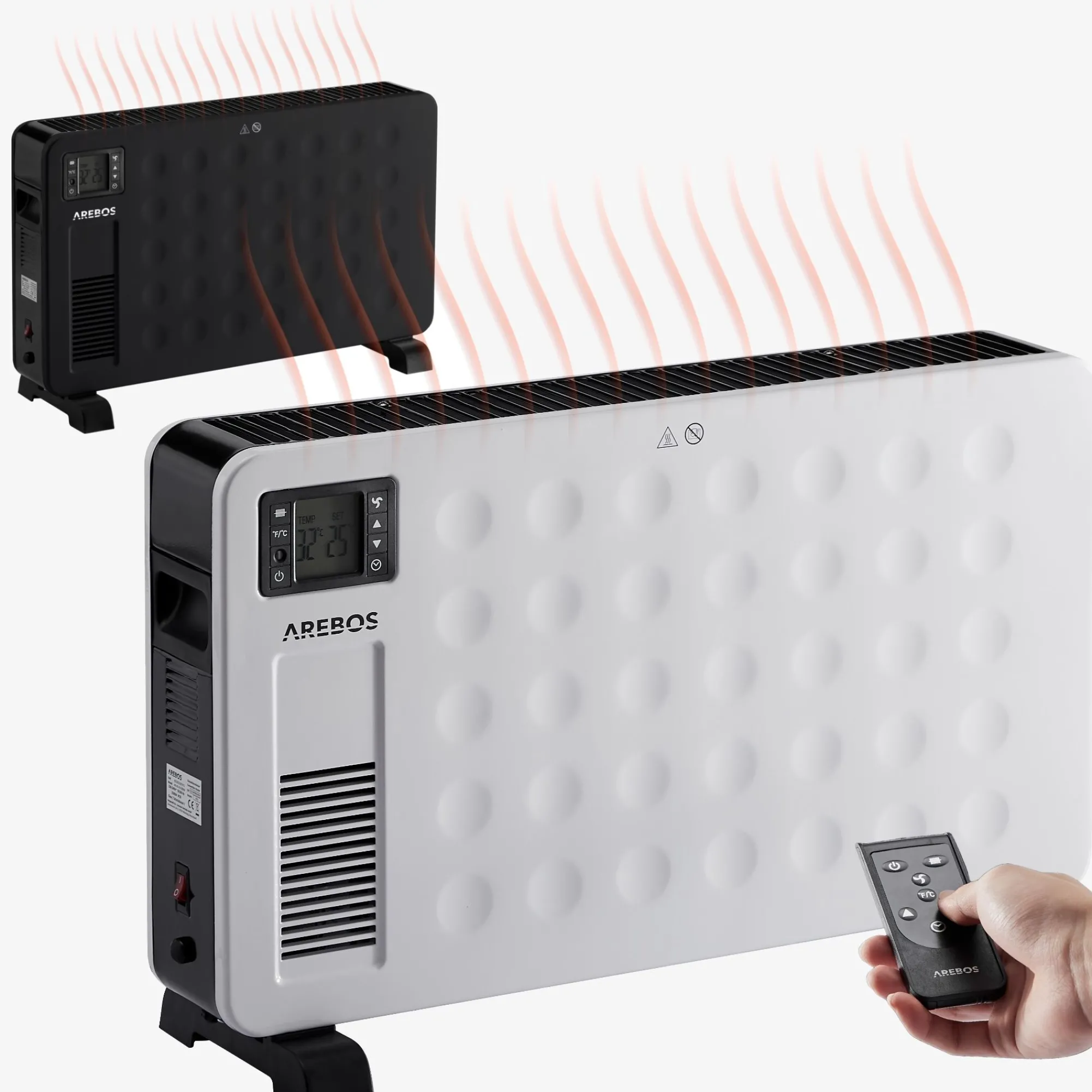 Arebos Konvektor 2300 W Weiß Online