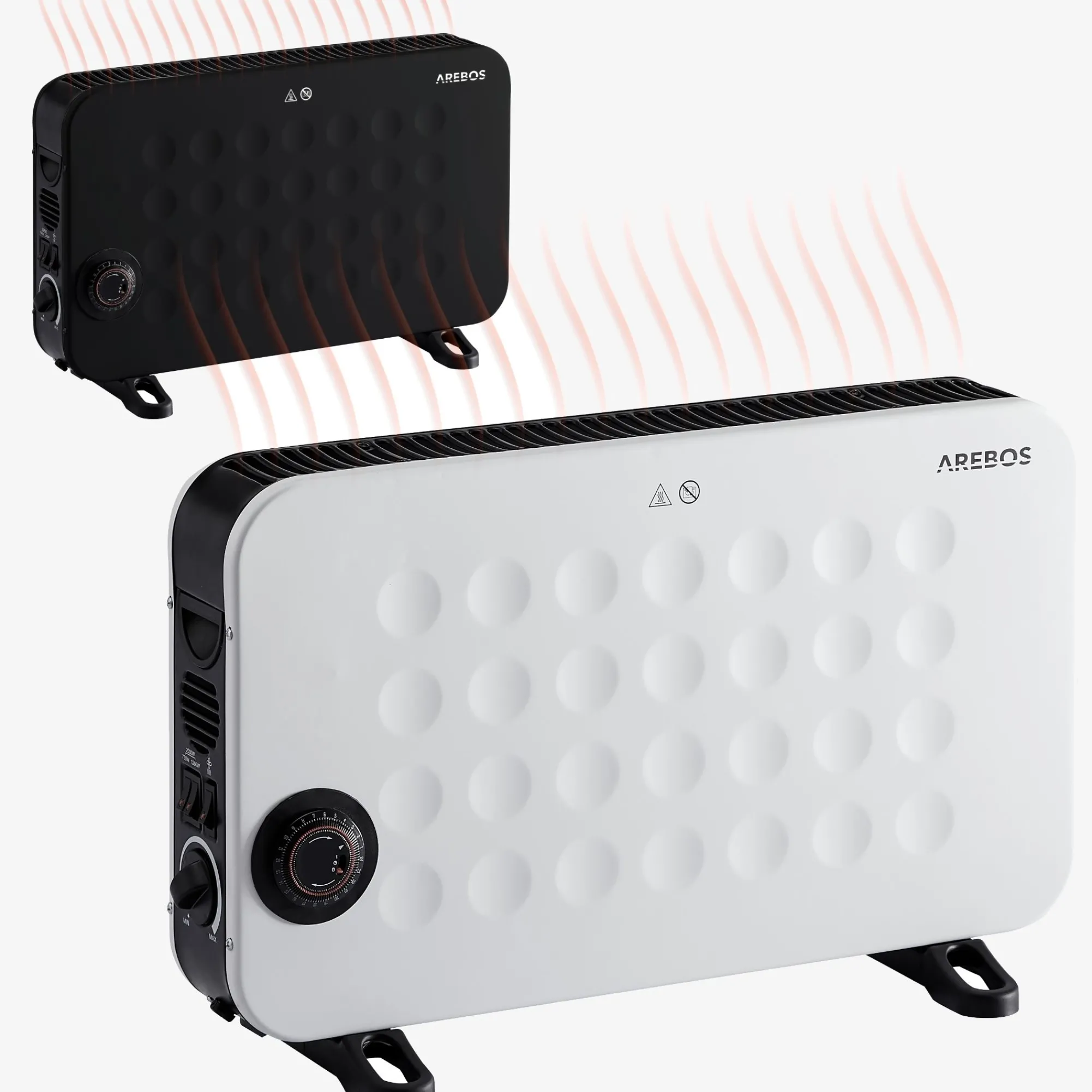 Arebos Konvektor 2000 W weiss Discount